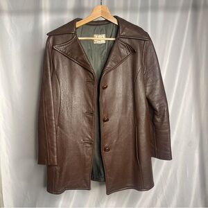 Vintage leather blazer/jacket
